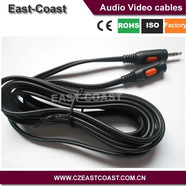 New design 3.5mm stereo male to female extend aux cable - ANKUX.COM