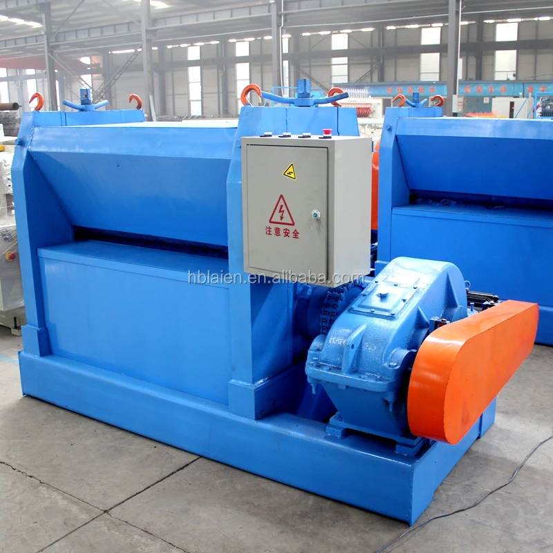 expanded metal sheet flattenining machine