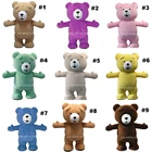 Best selling adult animal teddy bear inflatable mascot costume for sale