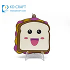 Free sample custom made eco friendly pvc rubber souvenir medallion cute cartoon plastic medal for kids