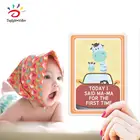 Baby Milestone Cards New Baby Shower Memory Gift 36pcs Month Card