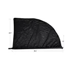 High quality Black Car Window Ventilate Curtain Cover Sun Shade