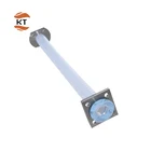 Heat resistant drain flex pipe plastic flexible gas oil sewer rubber corrugated bellows hose