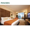 Luxury Modern Hotel Bedroom Furniture Set With Wooden Furniture