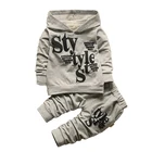 Baby Autumn Boutique Clothing High Quality Hoodie Fashion 2019 Bulk Wholesale Set Kid Clothes Boy