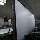 3d projection screen of outdoor projection screen with 3D silver screen fabric