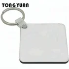 cheap blank MDF Keyring for Sublimation Heat Press Transfer