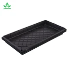 Seed Sprouter Plastic Nursery Vaccine Flocking Plastic Plant Grow Seed Starter Tray