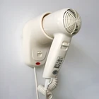 Yuekun Brand 220V multifunctional super slient wall mounted professional hotel hair dryer