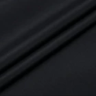 Howmay heavy pure silk crepe fabric 30m/m 45" 114cm 100% crepe silk fabric black for dress shirt