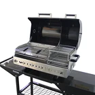 Table Top Barbecue GrillMaster Stainless Steel Charcoal Bbq Grill