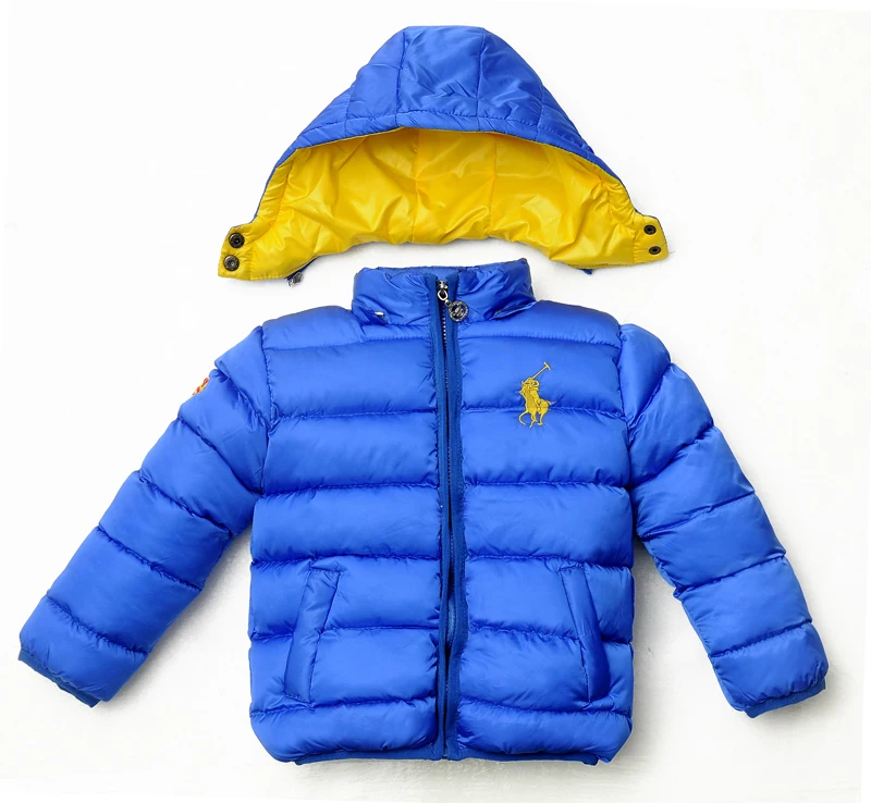 The baby down cotton-padded clothes brief paragraph With thick winter coat snowsuit baby 0-1-2-3 years old infant girl snowsuit