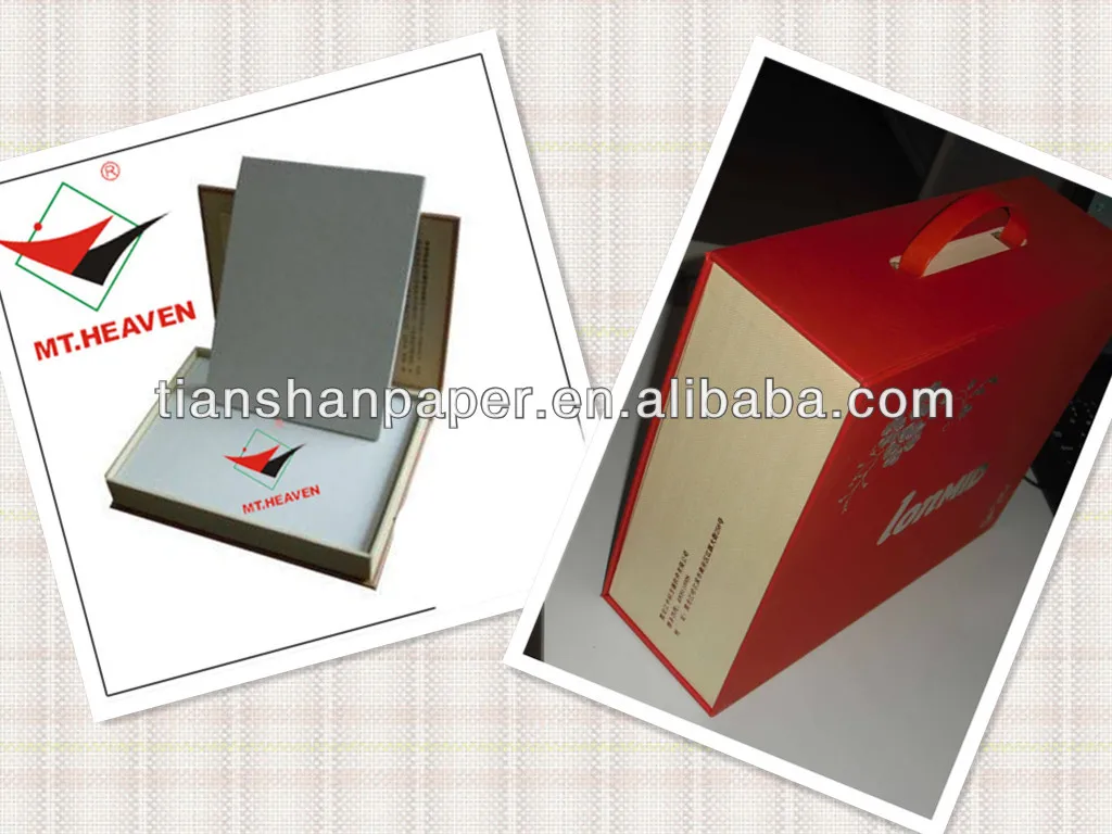 laminated solid grey chip board/grey chipboard/grey cardboard