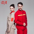 100% Cotton Double Layer Thick Twill Fabric Work Suit Clothing with Factory Price