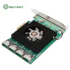 factory asupply pcie x4 to sata 6g port multiplier 16 port non raid sata controller card
