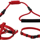 Nylon Wire Rope Dog Leash , Pet Accessories Adjustable Slip Rope