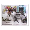 High Quality Handmade bike Oil Painting On Canvas Abstract modern painting wall art for restaurant bar home decor