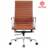 hs code modern high back brown pu leather swivel executive office chair EA119 RF-S071