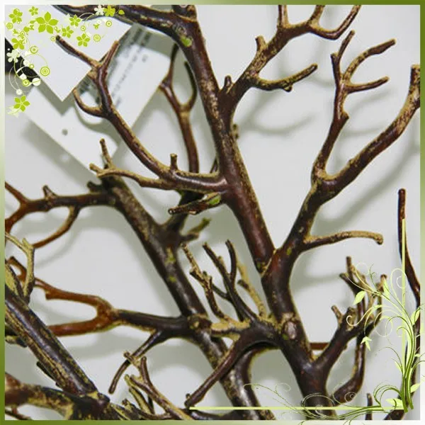 Artificial Dry Plastic Tree Branch For Indoor Decoration And Wedding