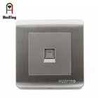 86*86mm CE SAA CCC ISO9001 Nylon computer data wall outlet socket