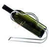 Metal Counter Top Rack Wine Bottle Holder Alcohol Display Stand wire mesh wine rack for wine retail shop