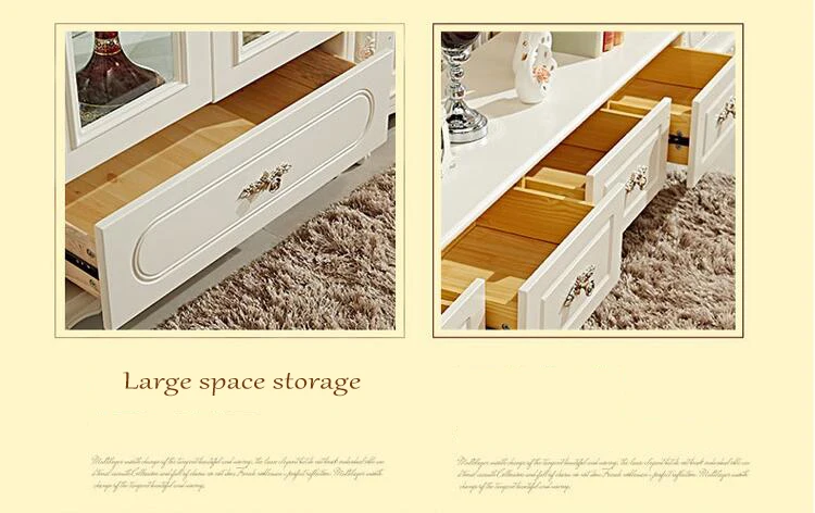 Antique High Living Room Wooden furniture lcd TV Stand pfy10043