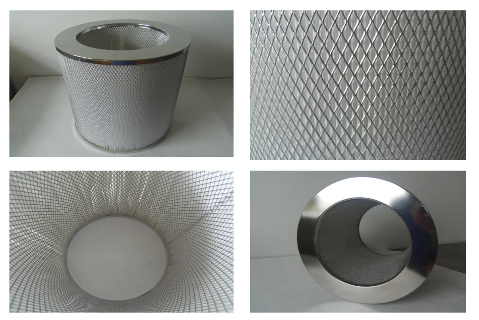 High cost-effective Hepa Cylinder Air Filter Cartridge for Truck
