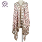 Polyester fashion printing long winter cotton scarf for women