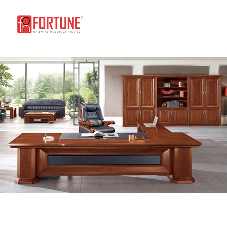 Asian Style Office Desk Classic Popular Wooden Office Furniture