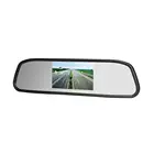 Factory Wholesale 4.3 inch Digital color TFT monitor Rearview mirror display Support 2 Video input