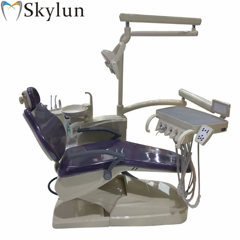 Dental equipment Effective Cost and Reliable Dental Chair with Dentist's stool