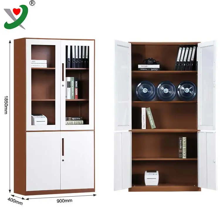 high quality office furniture cabinet design cupboard two door Steel storage filing cabinet