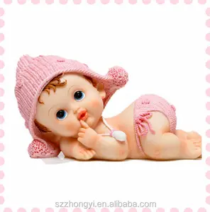 resin lovely cartoon baby angel newborn baby gift set