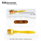 Titanium 200 microneedles skin lighten derma roller for sale