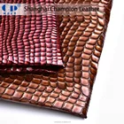 Vegetable Tanned Leather Emboss Solid Pattern For Ladies Leather Bag