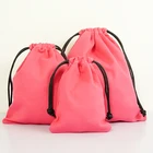 4x6 muslin pouches canvas packaging drawstring bag cotton