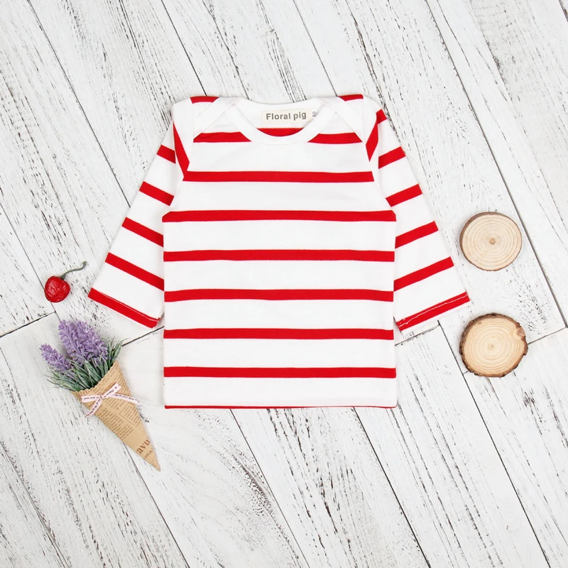 Newborn Baby Boys Clothes Set 2Pcs Christmas Striped T-shirt Top +Deer Pants Autumn Long Sleeve Outfits Girls Clothing Suits (2)