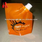 Food Packaging Liquid Stand Up Pouch With Spout