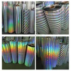 PET Metallized Holographic Transfer Film For Make Paper Board Printing