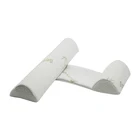 Hypoallergenic 100% Organic Cotton Bamboo Anti Roll baby side sleeping pillow