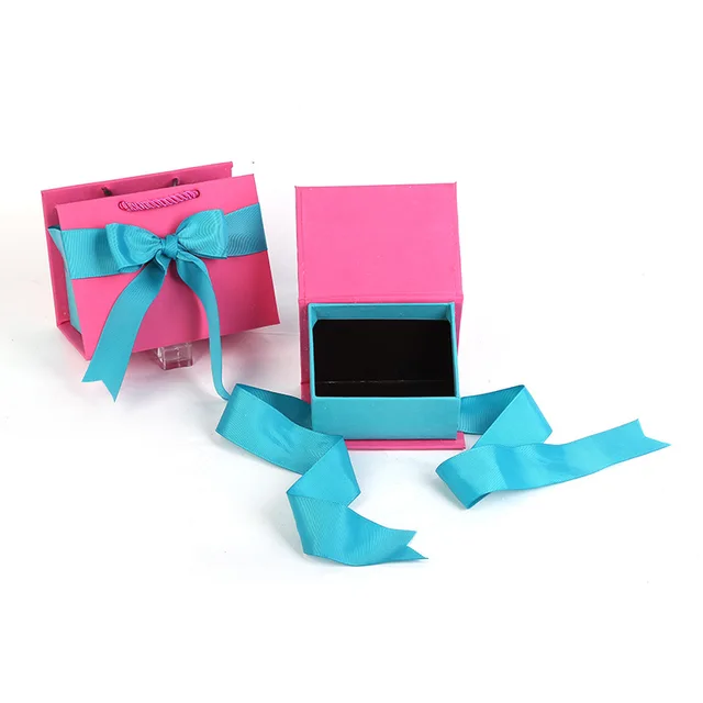 custom luxury book shape box bow tie packaging box