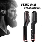 Multifunctional Hair Comb Brush Curling Iron Volumize Flatten Side And Straighten Hair Curler Quick Hair Styler For Men