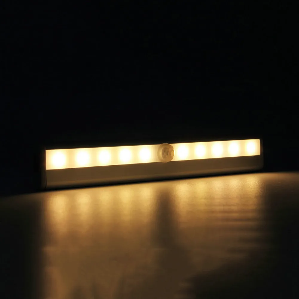 TDL-7120 10 LED IR Infrared Motion Detector Wireless Sensor Closet Cabinet Light Lamp Free Shipping hot selling
