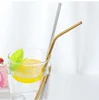 AYSMS-022 5pcs Primary colored stainless steel straw set with paper card and bubble shell packing