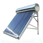 Heat pipe pressurized solar water heater
