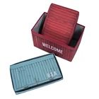 small cheap logo customizable foldable cloth stool stool storage tool box organizer