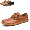 Men casual leather shoes cheap genuine leather shoes high quality leather casual shoes for men