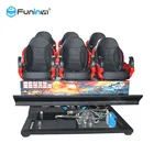 FuninVR China Amusement rides dynamic 4D 5D 7D cinema for sale
