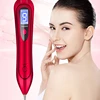Portable Mole Remover, Newest 9 Gears Adjustable Rechargeable Skin Tag Removal Pen with LCD, Home Use Laser Tattoo Eraser