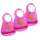 China TOP 3 silicone manufacturers custom soft baby silicone bib